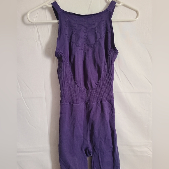 NWOT Good Karma High Neck Onesie in purple - Picture 2 of 6